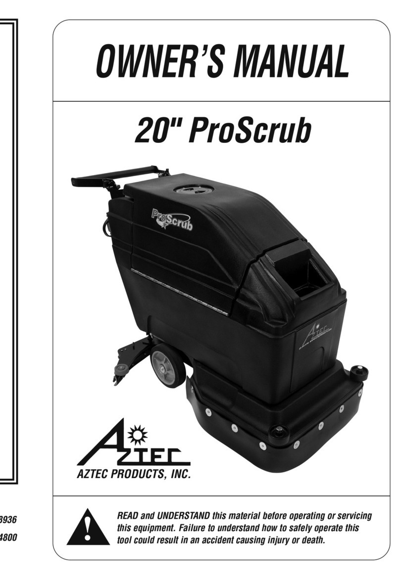 Aztec 20" ProScrub User manual Aztec 20" ProScrub User manual