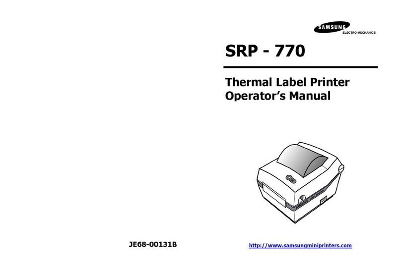 Samsung SRP - 770 User manual