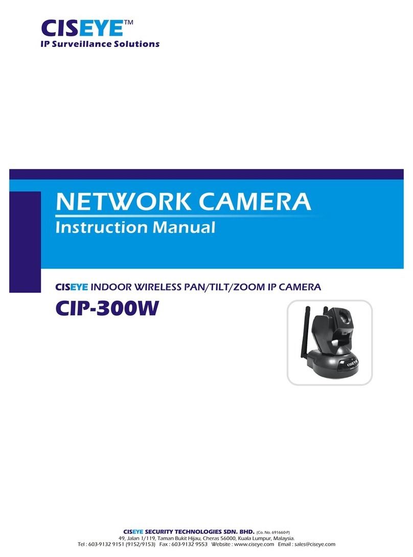 CISEYE CIP-300W instruction manual
