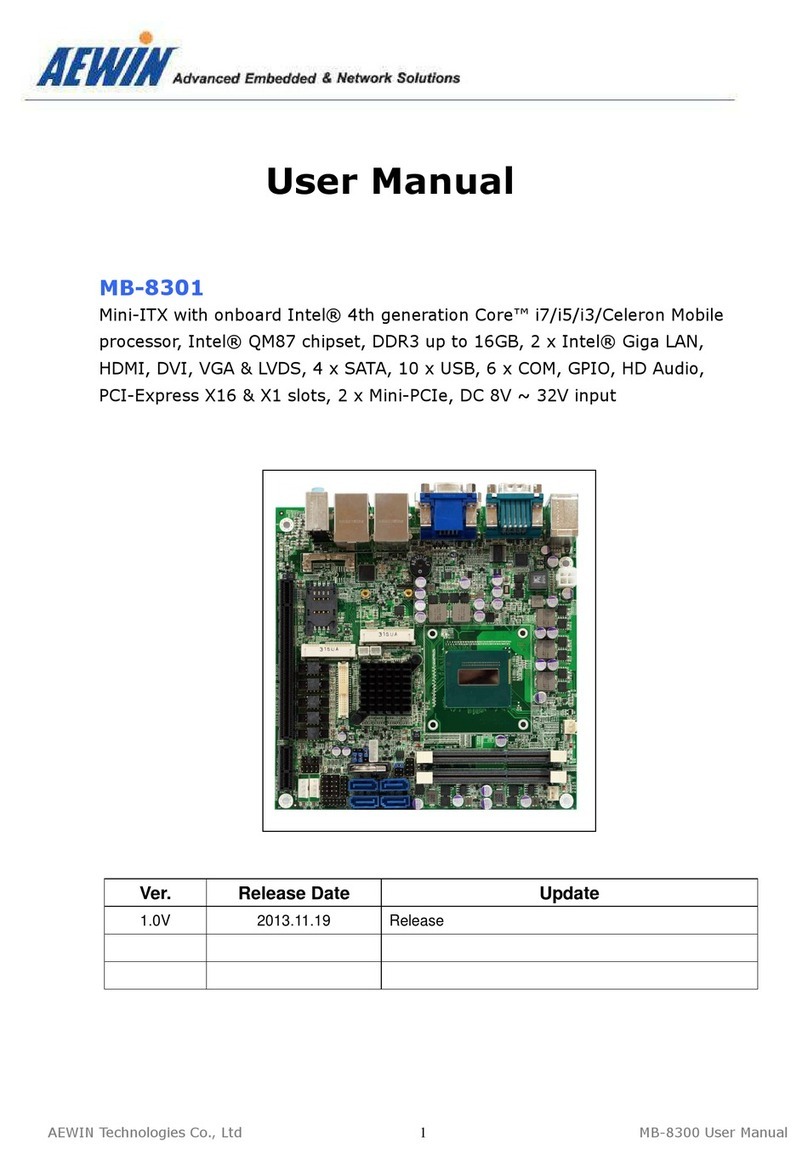 Aewin MB-8301A-Q24 user manual