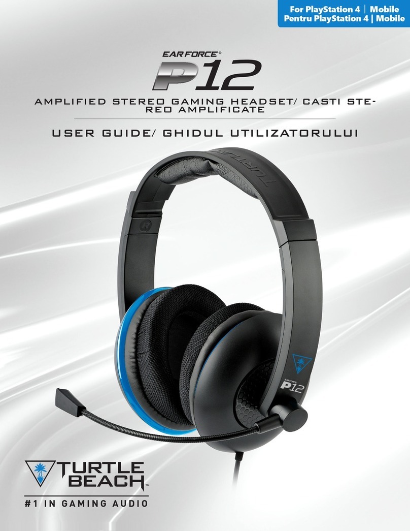 Ear Force P12 User manual