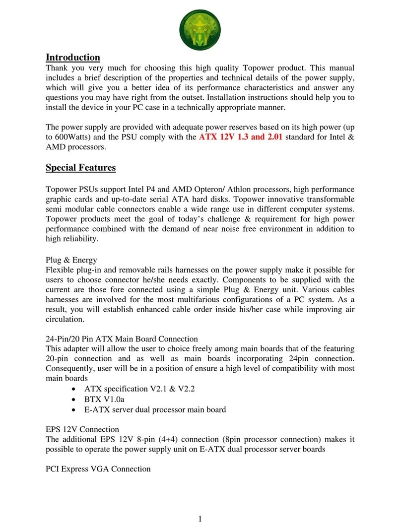 Topower SG manual