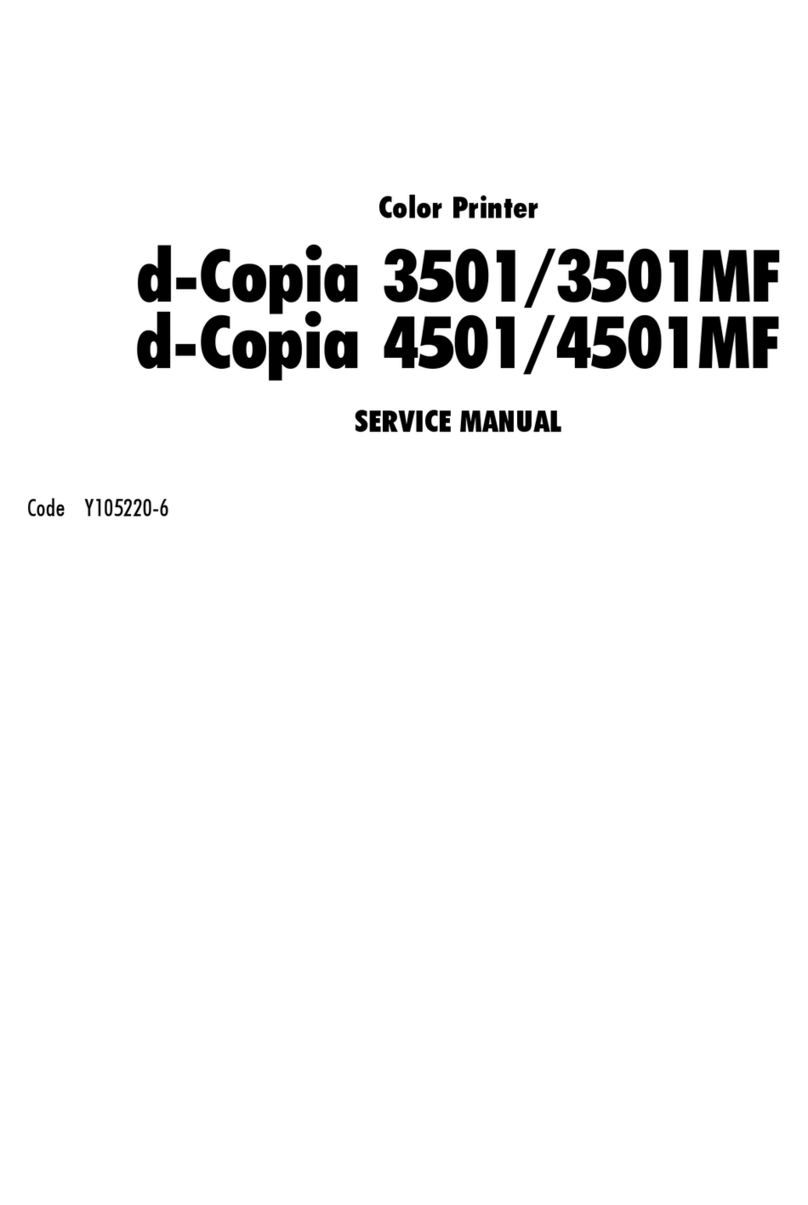 Olivetti d-Copia 3501 User manual