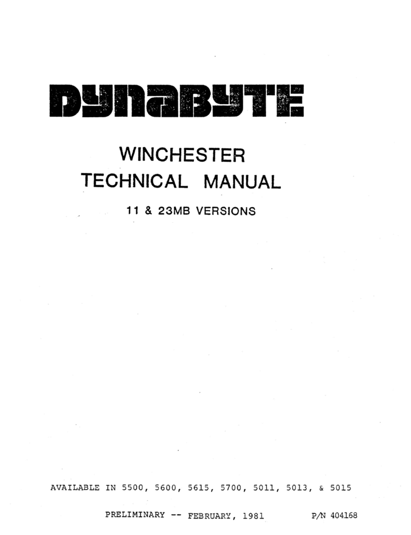 Dynabyte 11MB Technical manual