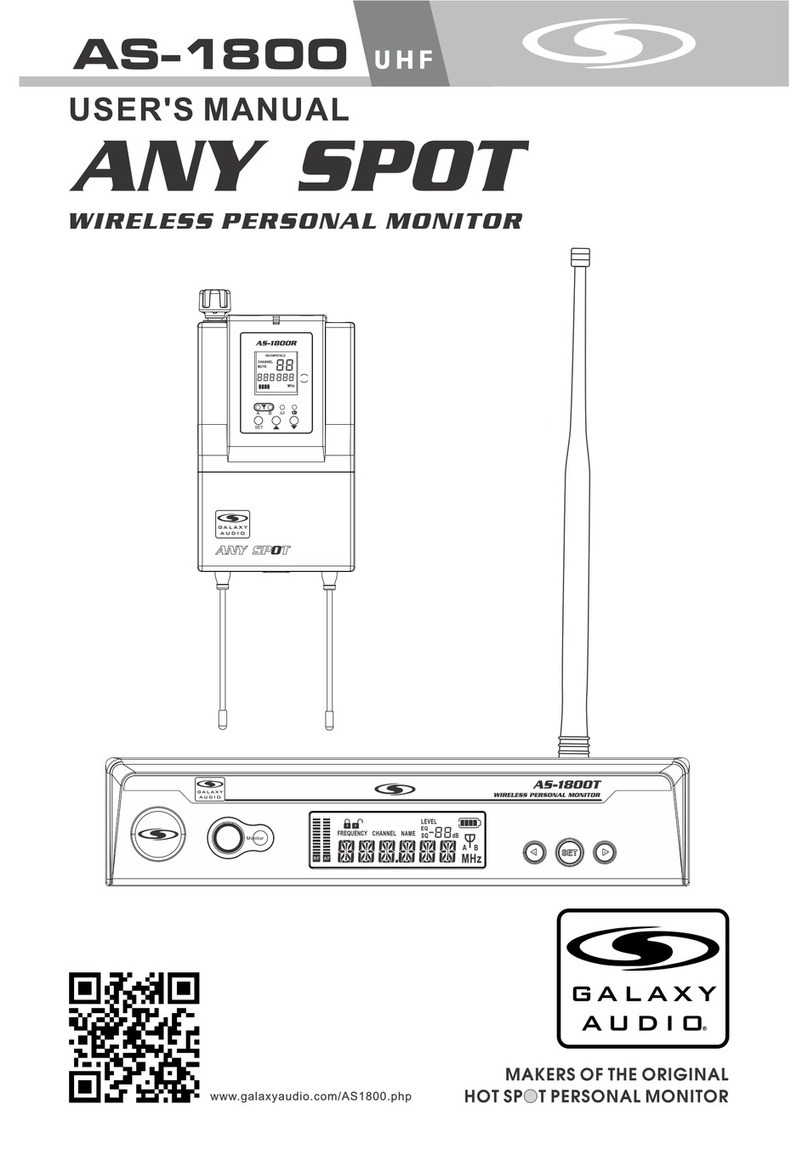 Any Spot AS-1800 user manual