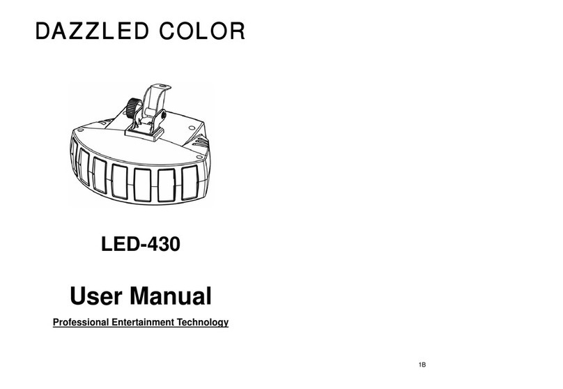 ACME DAZZLED COLORLED-430 User manual