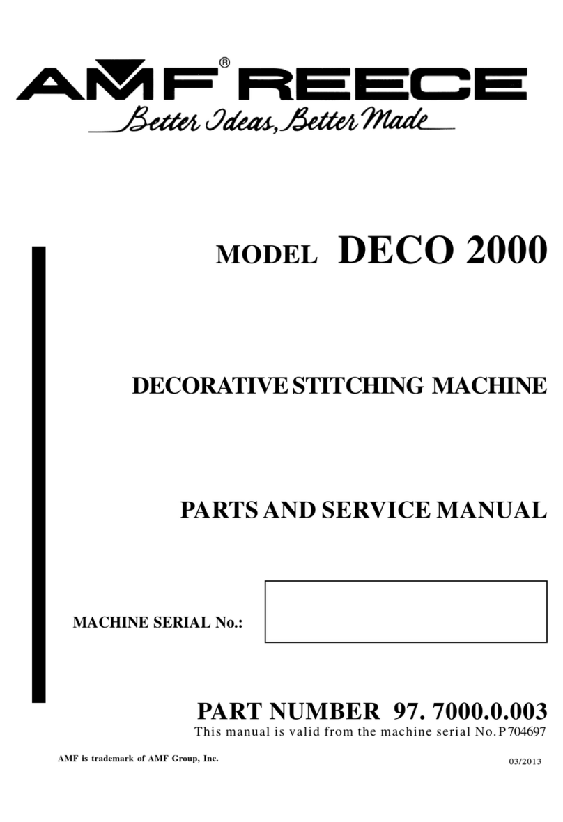 AMF DECO 2000 Service manual