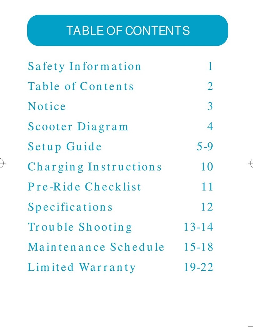 Vego SX600 user manual