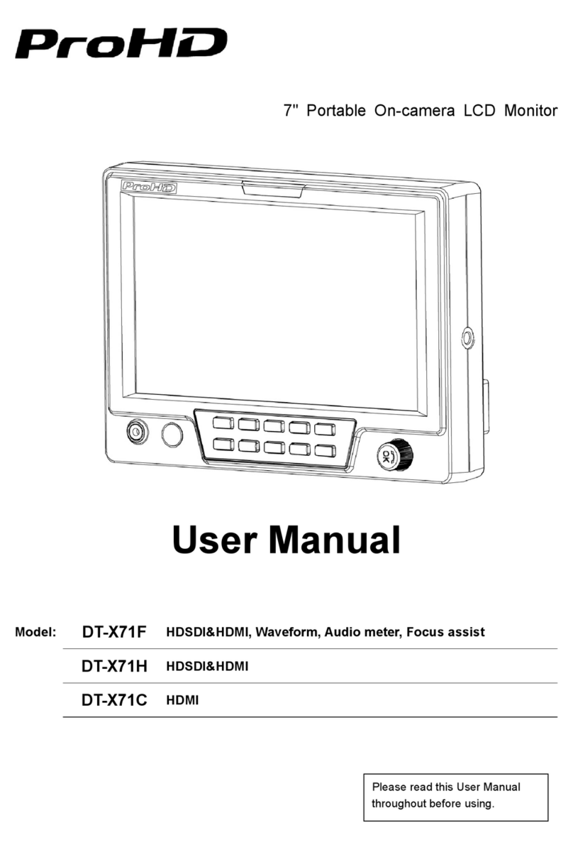 ProHD ProHD DT-X71F user manual