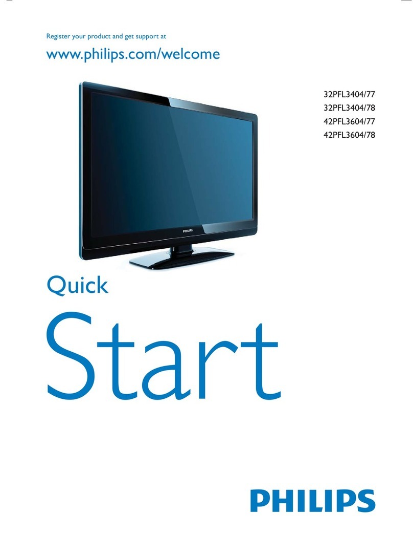 Philips 32PFL3404/77 User manual