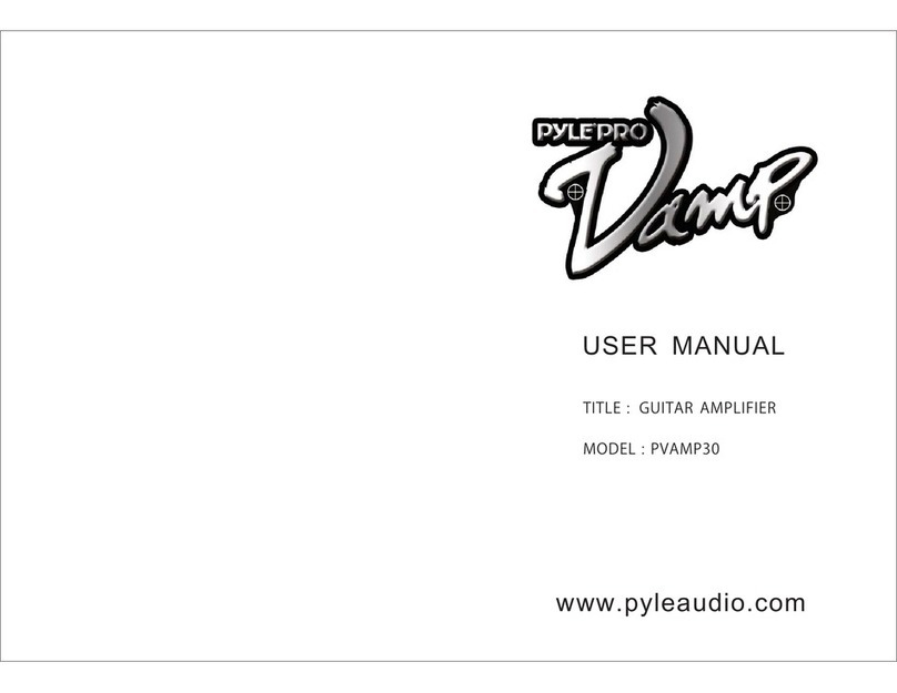 Pyle Pro Vamp PVAMP30 user manual