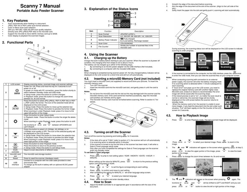 Portronics Scanny 7 manual