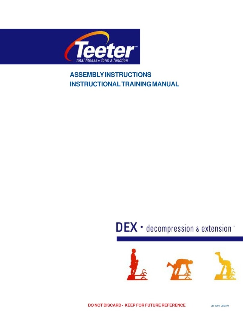 Teeter DEX Installation guide