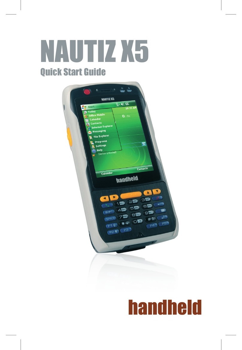 Hand Held Products NAUTIZ X5 User manual