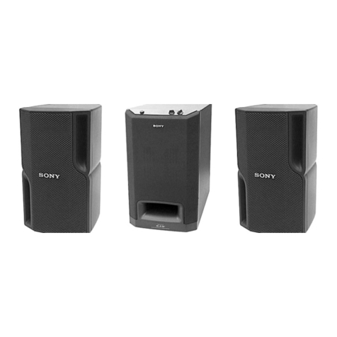Sony SA-VE502 Service manual