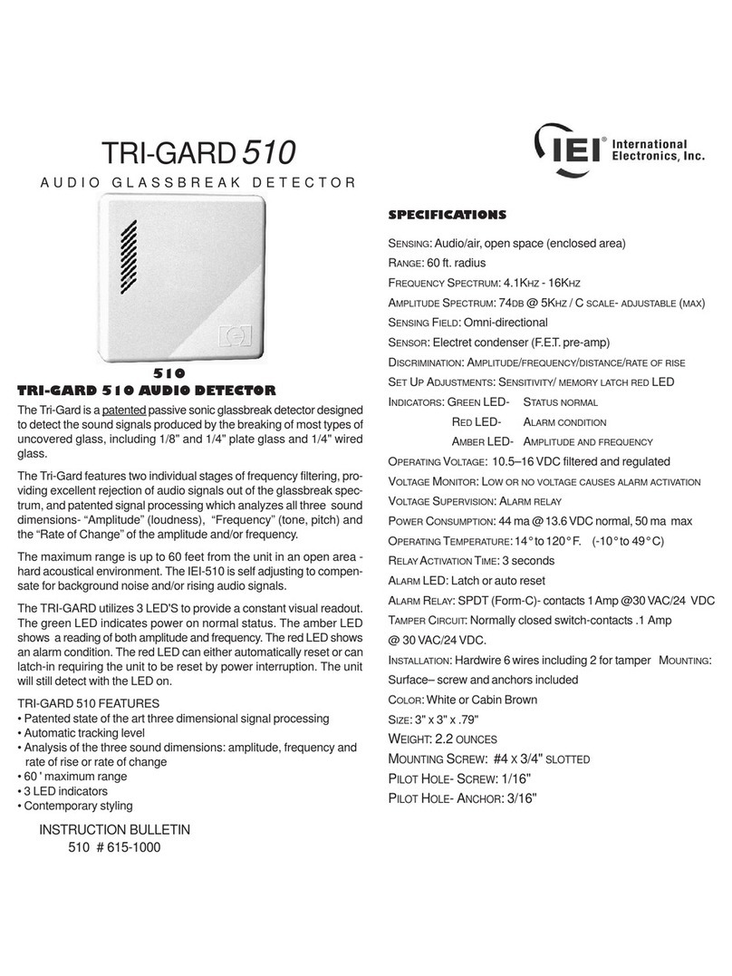 IEI Technology TRI-GARD 510 manual