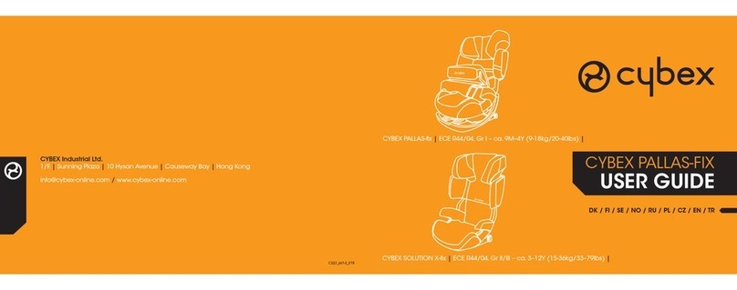 CYBEX PALLAS-fix User manual CYBEX PALLAS-fix User manual