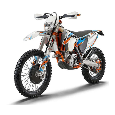 KTM 350 EXC-F SIX DAYS EU Operating instructions