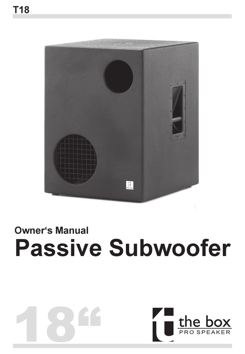 The box T18 User manual