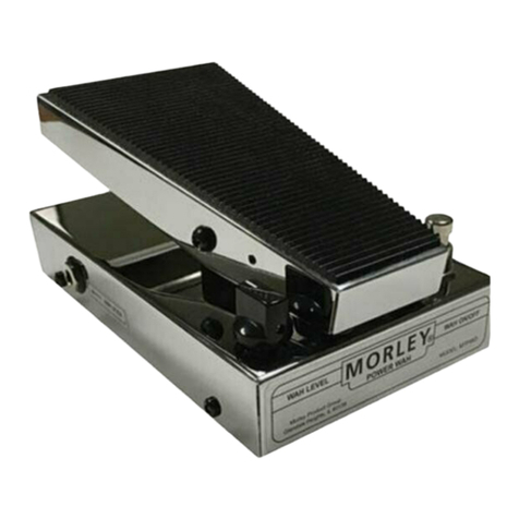 MORLEY POWER WAH instruction manual