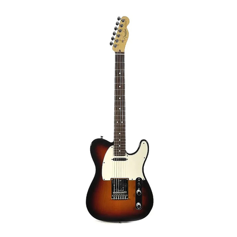 Fender American Standard User manual Fender American Standard User manual