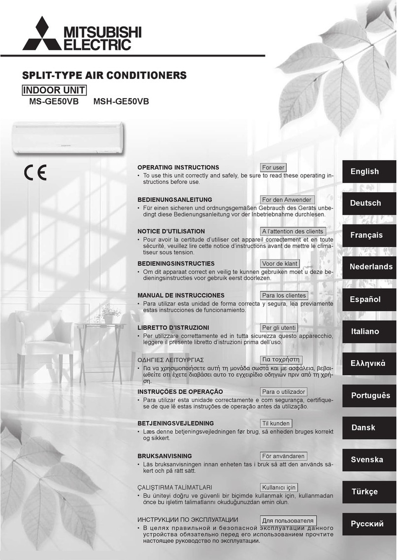 Mitsubishi Electric MS-GE50VB User manual