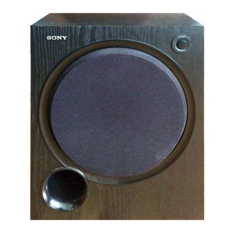 Sony SA-WMSP69 User manual Sony SA-WMSP69 User manual