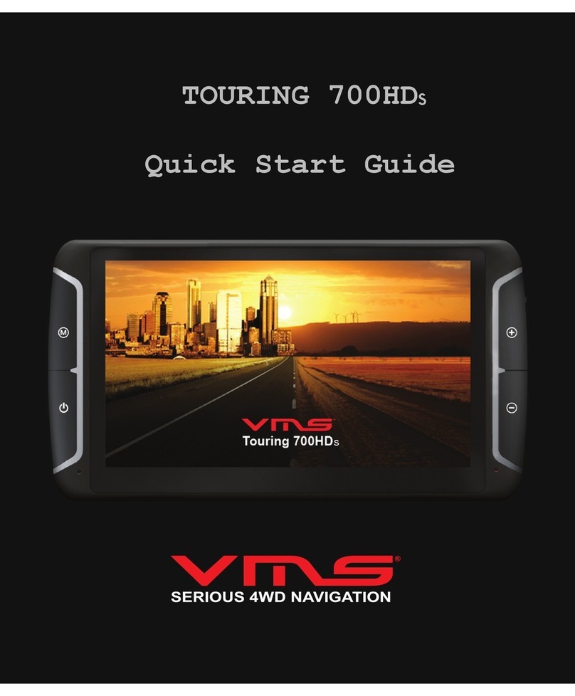 VMS Touring 700HDs II quick start guide