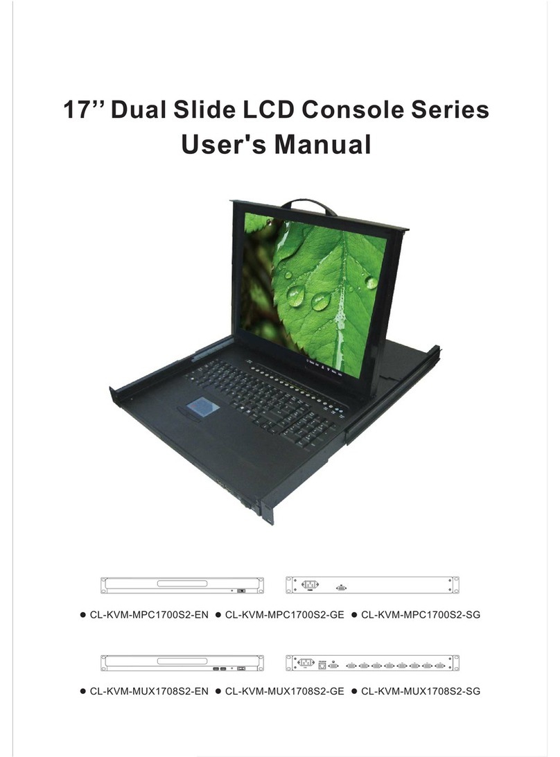 Claxan CL-KVM-MPC1700S2-EN user manual