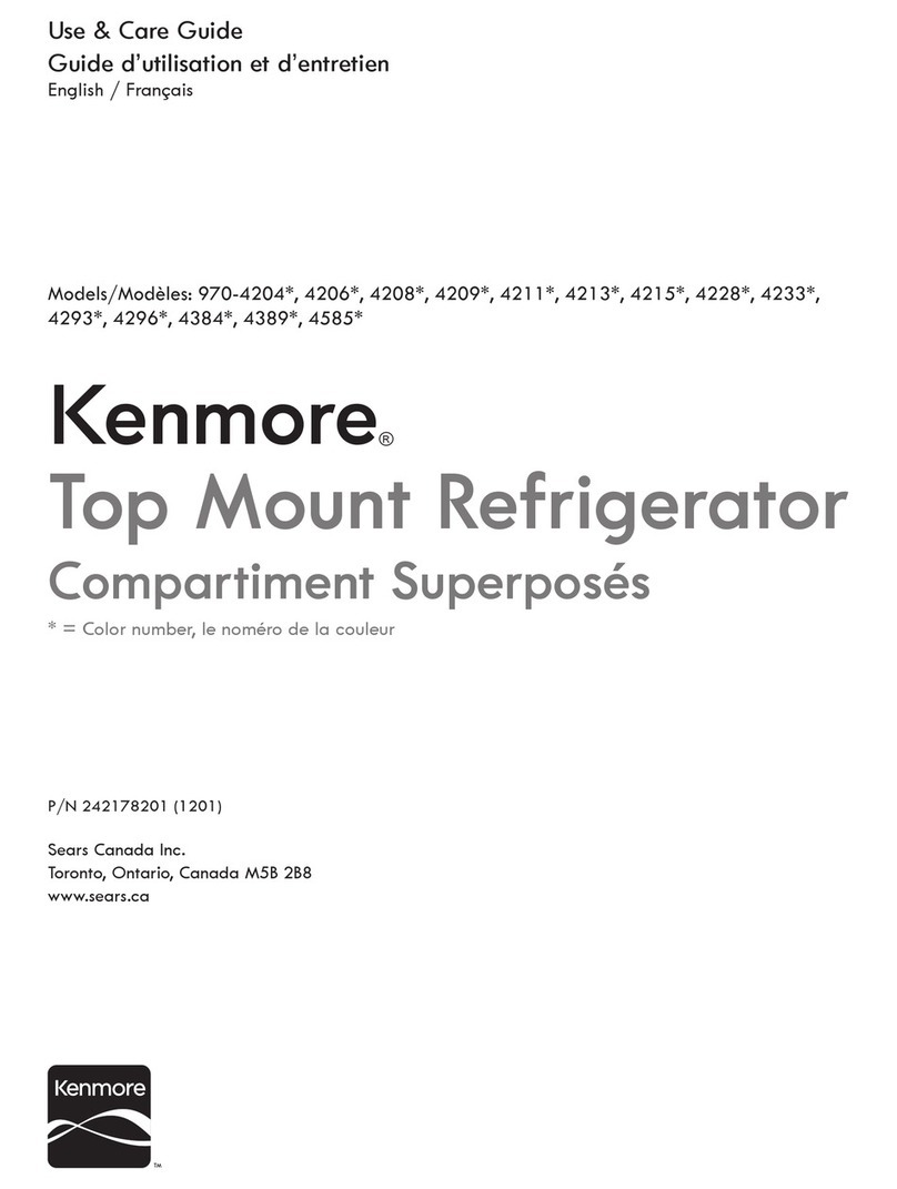 Kenmore 970-4204 Series Use & care guide