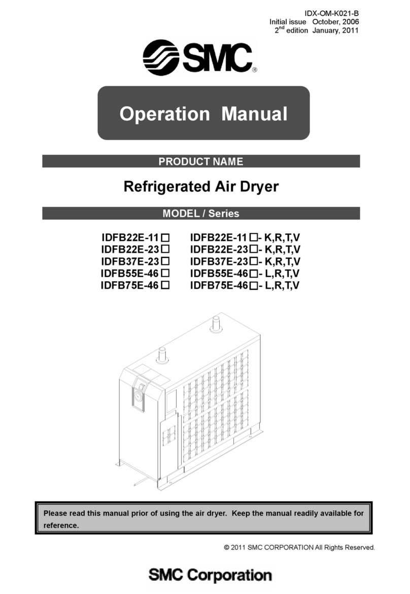 SMC Networks IDFB22E-11 Operation manual