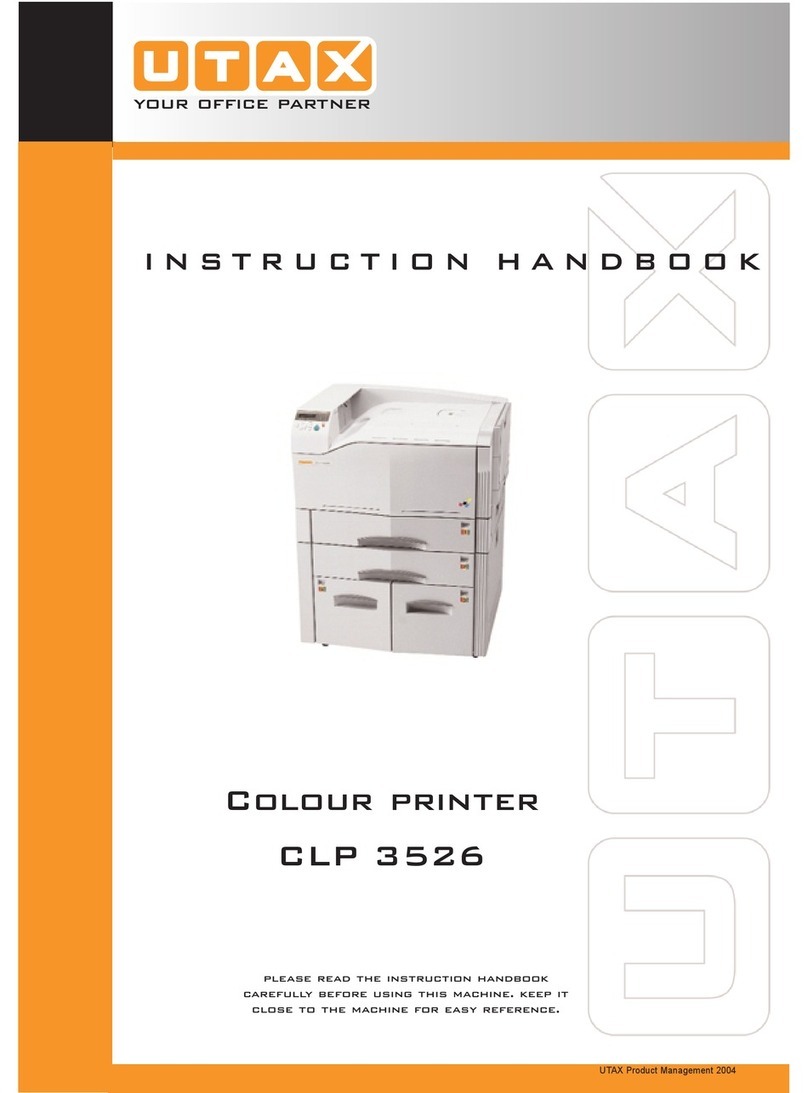 Utax CLP 3526 manual&nbsp;