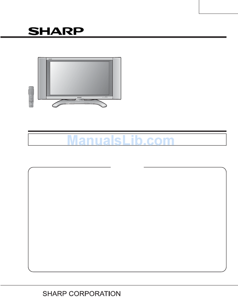 Sharp Aquos LC 26D4U User manual
