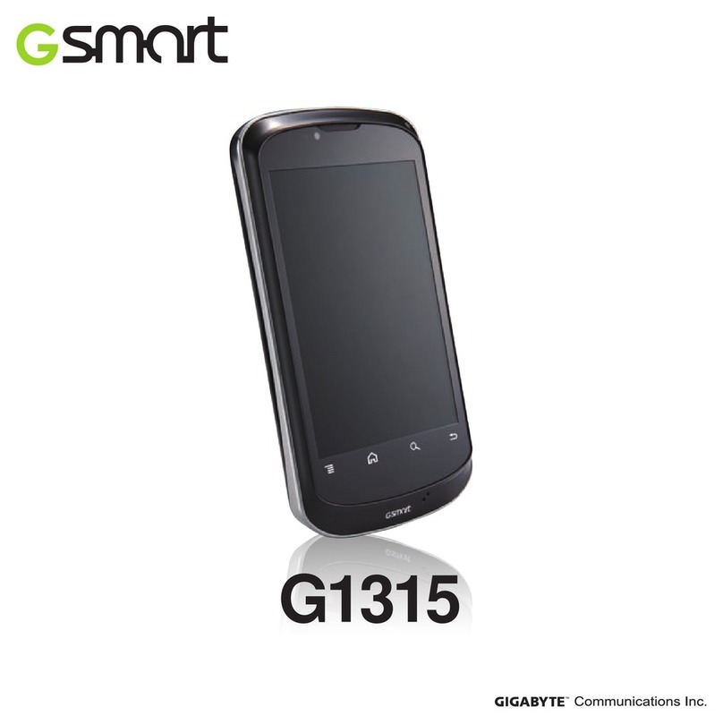 Giga-Byte Communications GSmart G1315 User manual