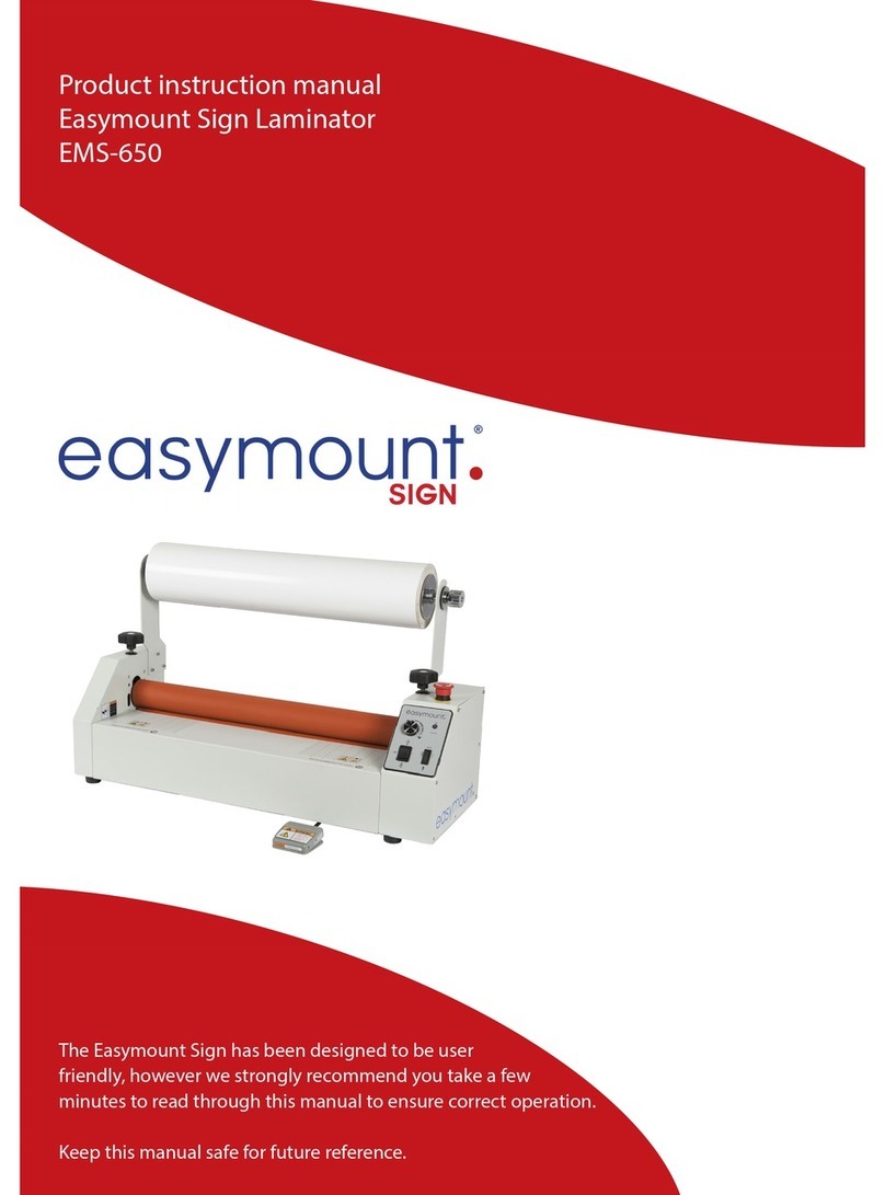 Easymount EMS-650 Specification sheet Easymount EMS-650 Specification sheet