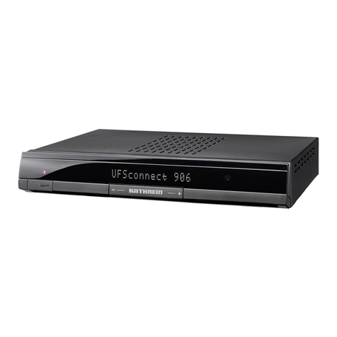 Kathrein UFSconnect 906 User manual