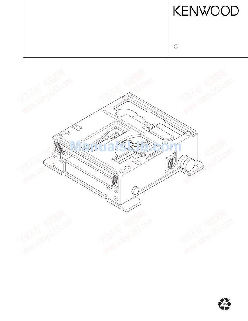Kenwood X92-3770-00 User manual