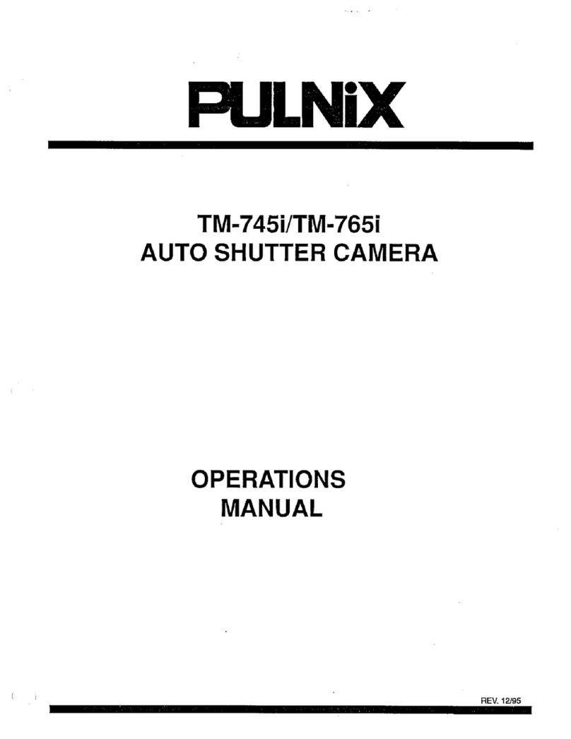 Pulnix TM-745i Operation manual