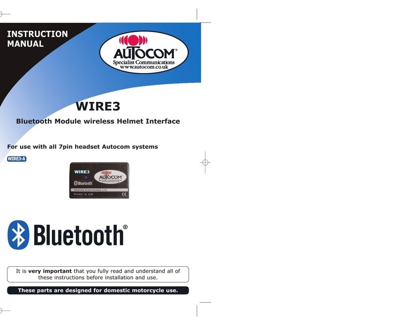 autocom WIRE3 instruction manual autocom WIRE3 instruction manual