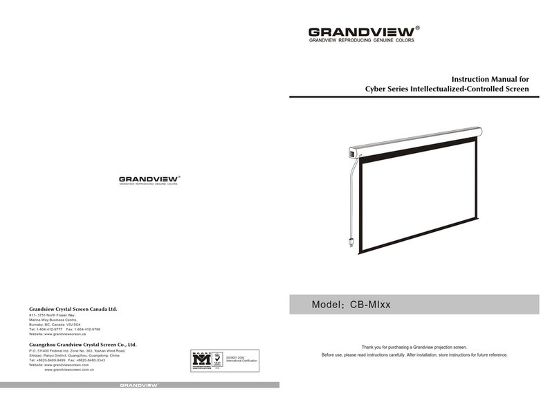 Grandview Cyber Series CB-MIxx instruction manual Grandview Cyber Series CB-MIxx instruction manual
