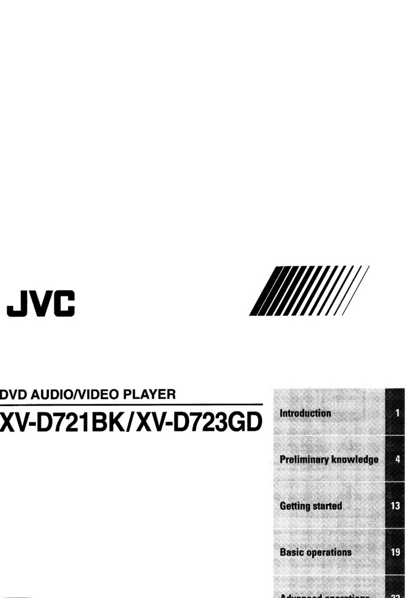 JVC XV-D721BK User manual