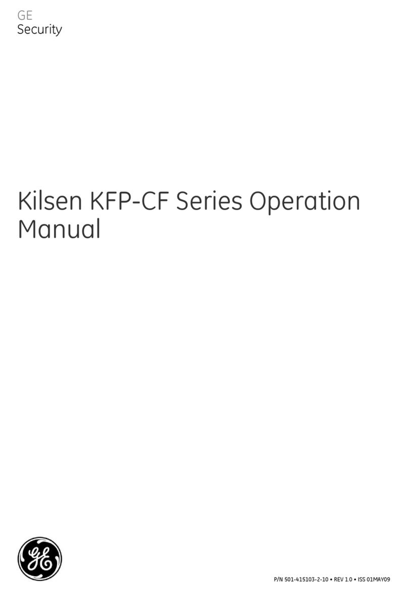 GE Kilsen KFP-CF Series User manual