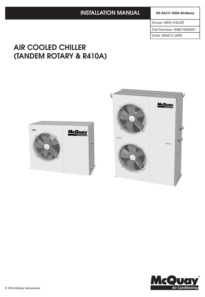 McQuay TANDEM ROTARY User manual