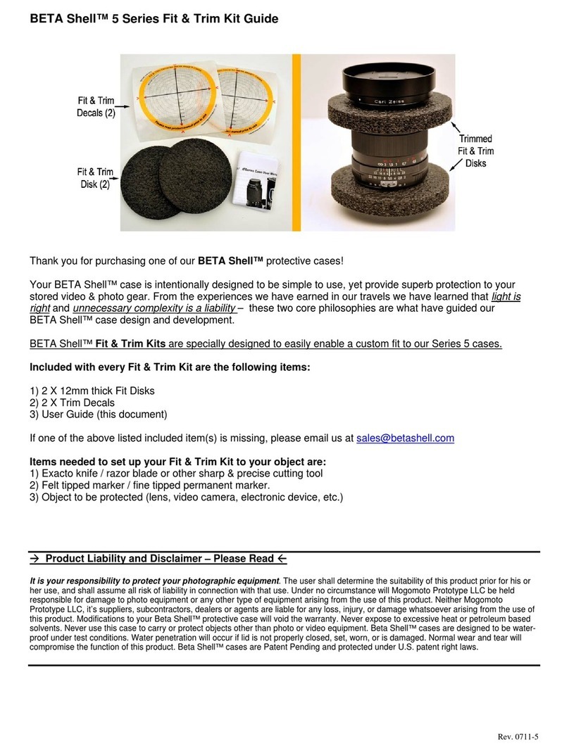 BETA Shell 5 Series Fit user guide
