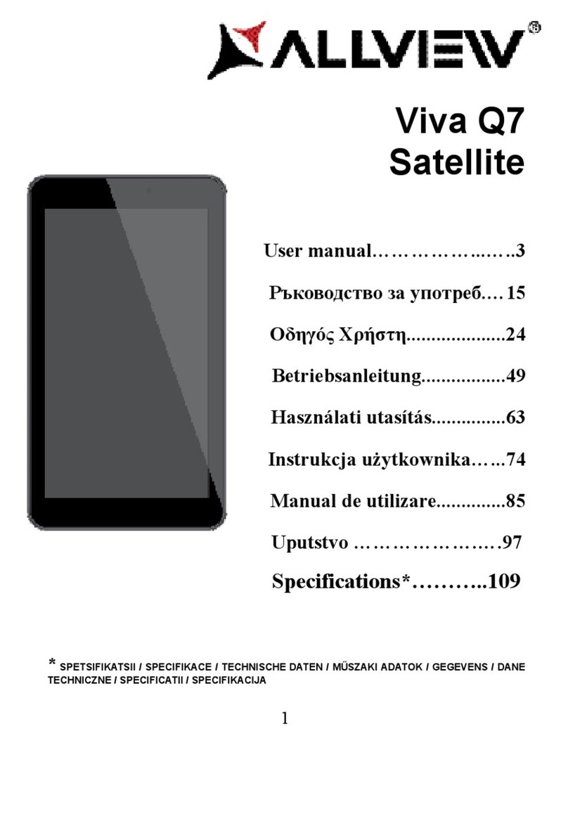 Allview Viva Q7 Satellite User manual