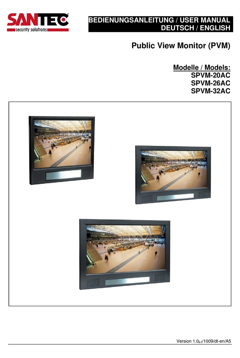 Santec SPVM-20AC User manual