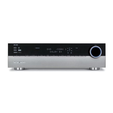 Harman Kardon DPR 2005 User manual