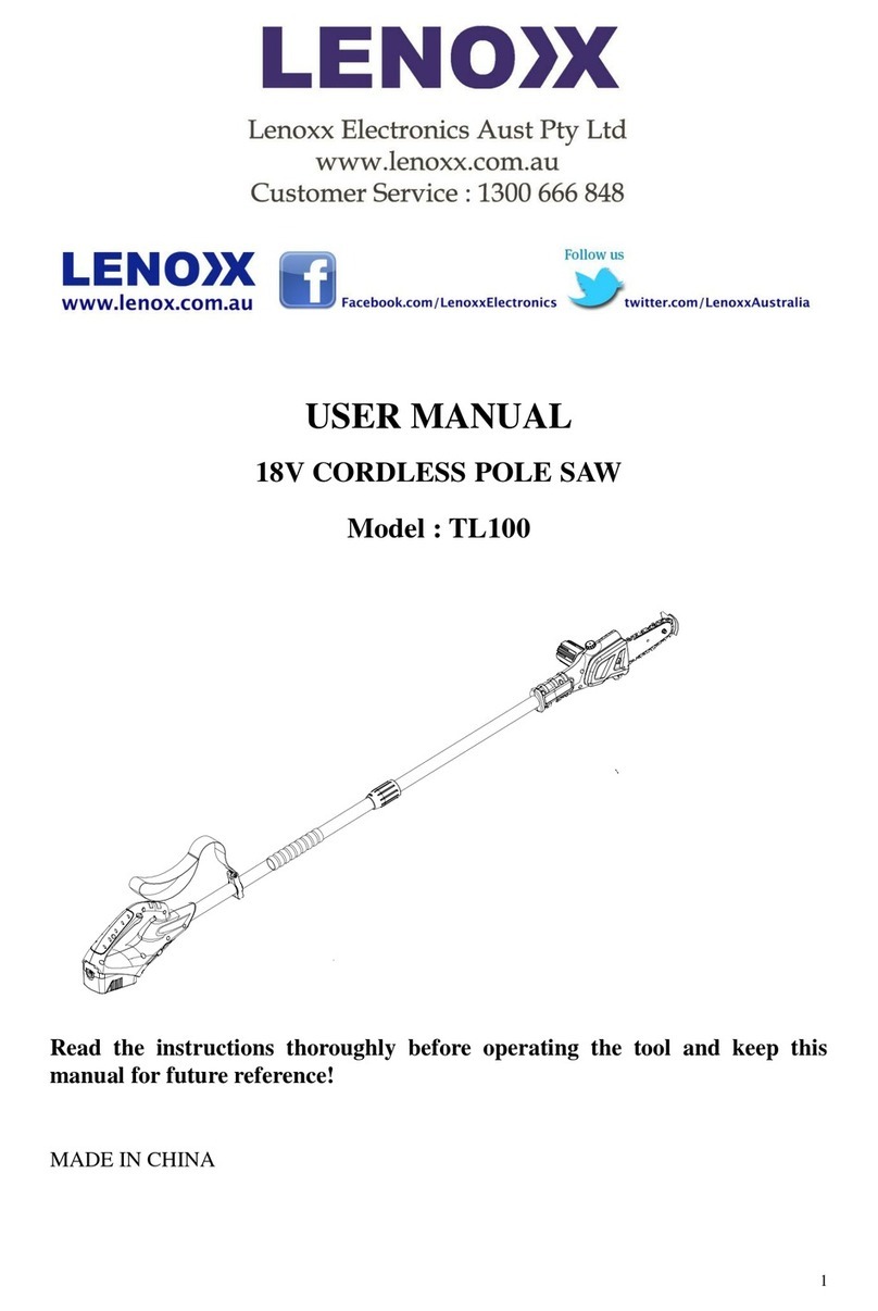 Lenoxx TL100 user manual