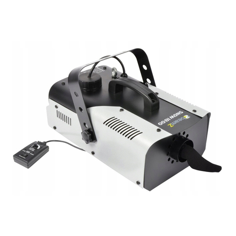 Beamz SnowW1800 instruction manual