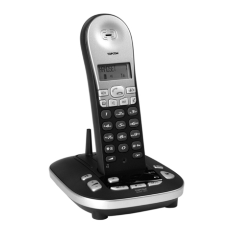 Topcom BUTLER 1651 User manual